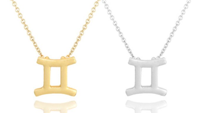 Pack of 2 Horoscope Constellations Necklaces - 12 Designs