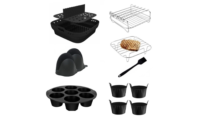 Silicone Air Fryer Accessories Set - Set of 2, 6 or 12!