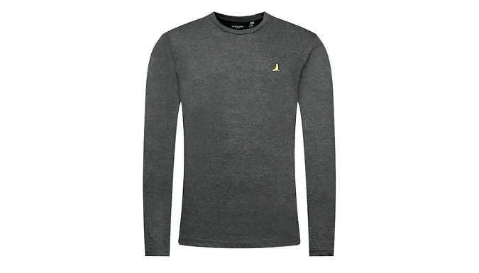 Men's Brave Soul Long Sleeve Tshirt - 4 Colours & 5 Sizes