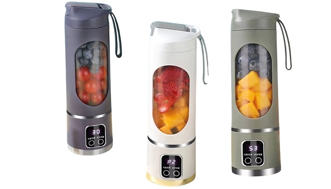 Portable Electric Juicer - 3 Colours, 2 Options