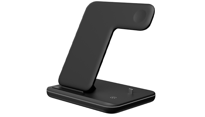 3-in-1 Mobile & Accessories Wireless Charging Stand - 2 Colours