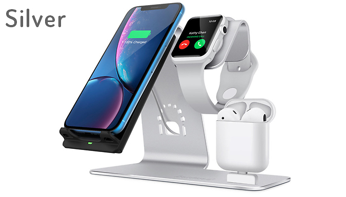 3-In-1 Apple Charging Stand - 2 Colours