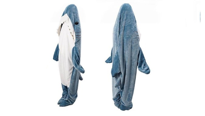 Hooded Shark Blanket - 4 Sizes, 5 Colours