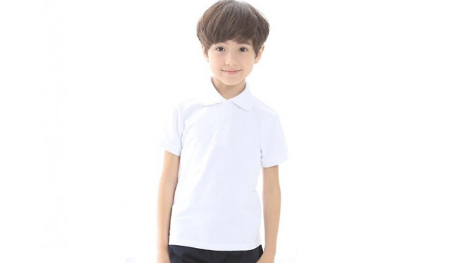 1, 2 or 4 Children's Polo Shirts - 7 Sizes