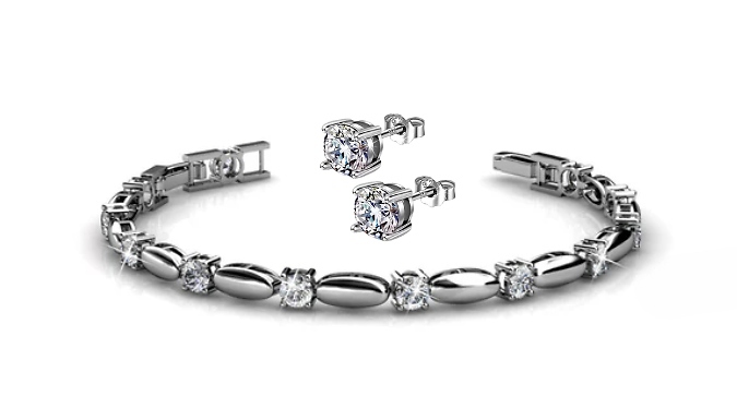 Hope Bracelet & Earring Set - 2 Gift Set Options from Go Groopie IE