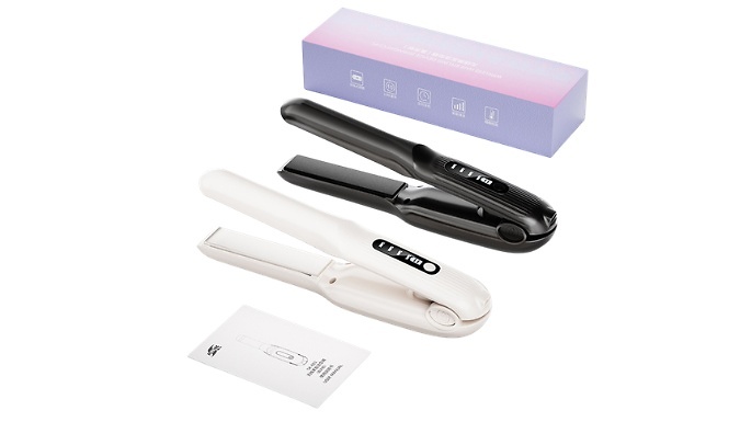 Mini Wireless Rechargeable Hair Straightener - 2 Colours