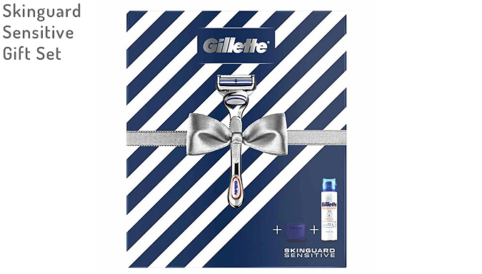 Gillette Skin Guard Sensitive Men's Razor Gift Set