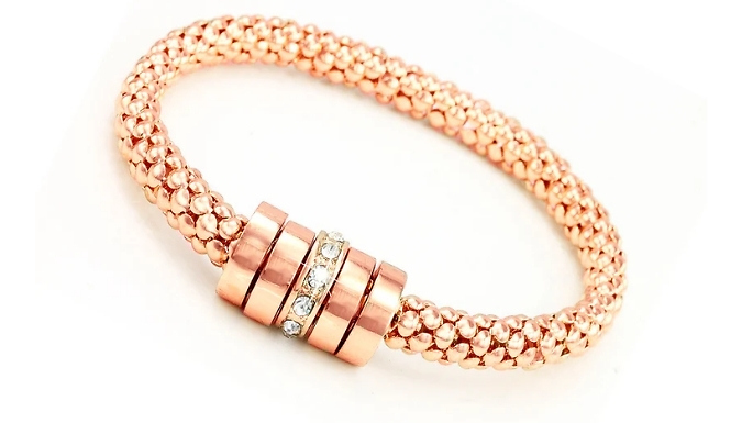 Women's Stylish Woven Bracelet with Gift Card & Pouch - 3 Colours, 5 Options