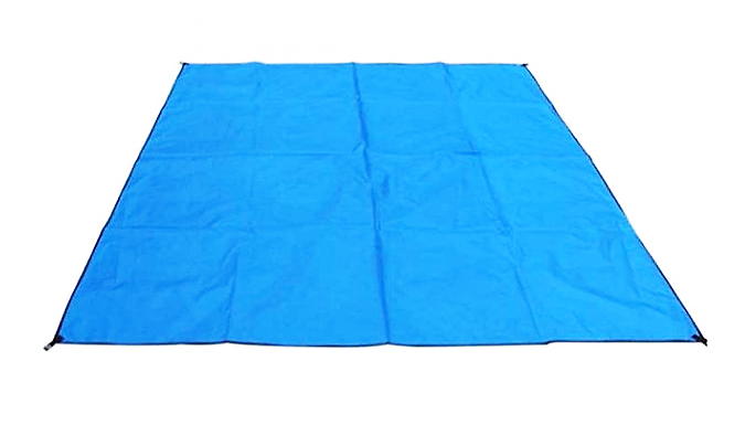 Plastic Outdoor Sand-Proof Beach Mat - 4 Colours & Sizes at Go Groopie IE