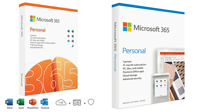 Microsoft 365 Personal - Subscription 1 User 1 Year