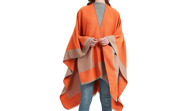 Women's Reversible Oversized Shawl - 3 Colours