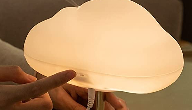 2-in-1 Cloud Colour Changing Light & Humidifier