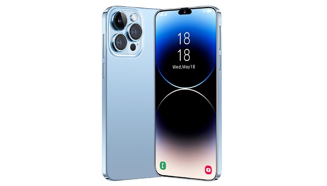 15 Pro Max Intelligent 6.7-inch Phone - 6 Colours!