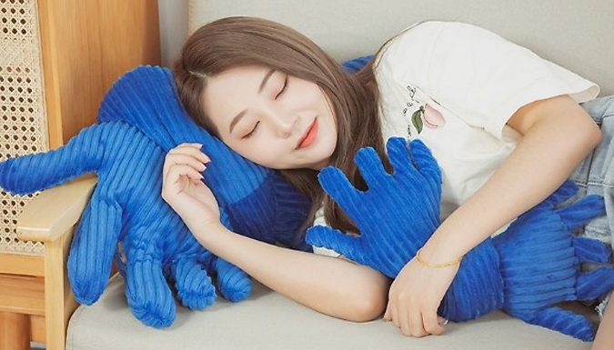 Novelty Hand Hug Plush Pillow - 6 Colours & 2 Sizes