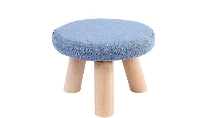 Themed Wooden Low Stool - 21 Designs