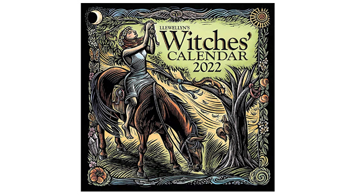 2022 Witches Calendar With Illustrations & Rituals