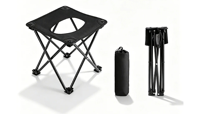 Outdoor Folding Portable Emergency Toilet Stool