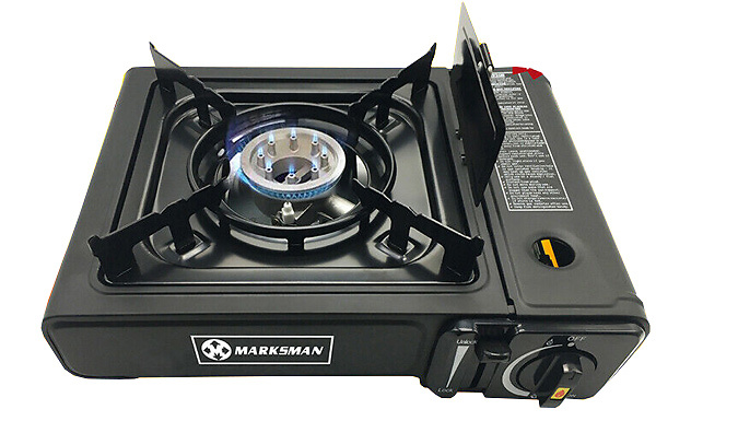 Camping Stove with Optional Gas Canisters
