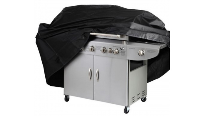 Protective BBQ Cover With Velcro Straps - 2 Sizes