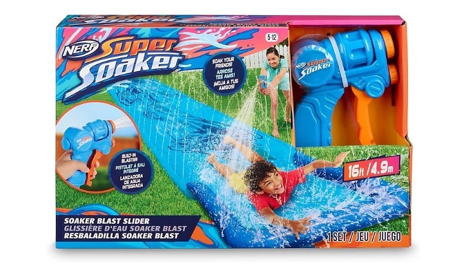 Nerf Super Soaker Water Slide & Blaster