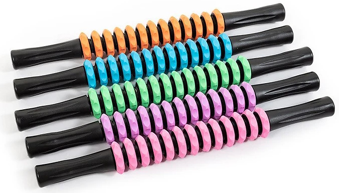 Yoga Roller Massage Stick Tool - 6 Colours