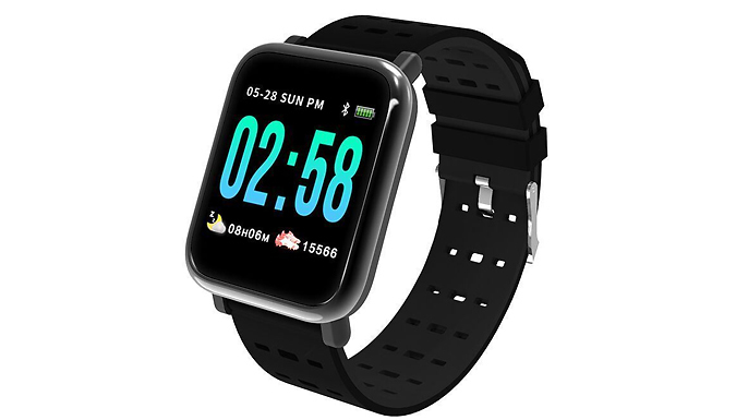 Smart Bluetooth Watch With Heart Rate Monitor - 3 Colours