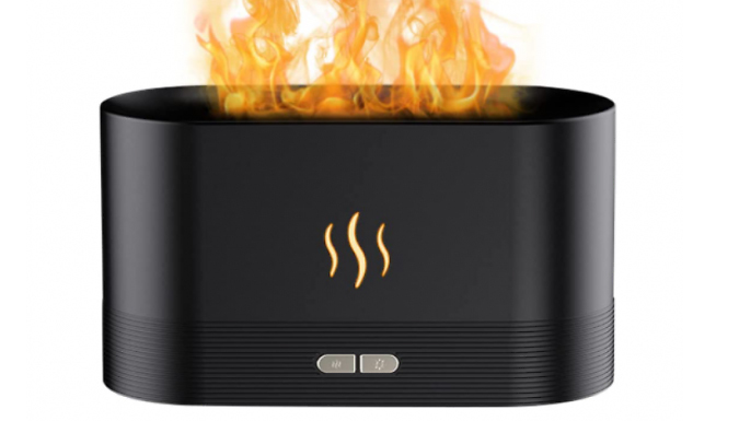 Flame Aroma USB Diffuser - Black or White!