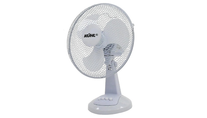KÜHL Oscillating 12" Desktop Fan