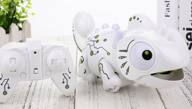 Smart LED Remote Control Chameleon Robot