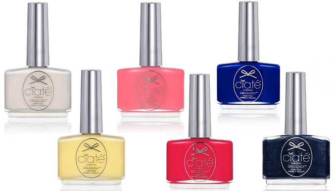 Ciaté Gelology Nail Varnish - 6 Colours