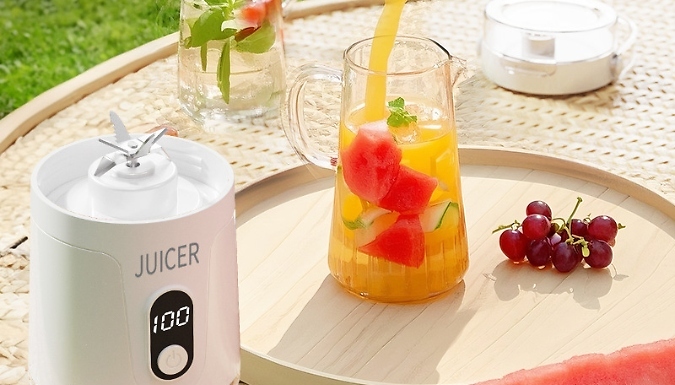 Wireless Portable Juicer - 2 Colours. from Go Groopie IE