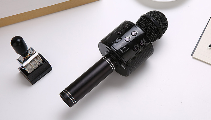 2-in-1 Wireless Bluetooth Karaoke Microphone & Speaker - 3 Colours