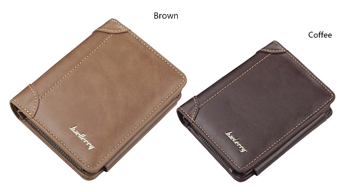 Baellerry Modern Compact Stylish Wallet - 3 Colours