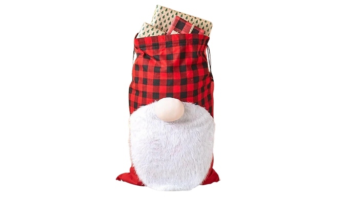 Large Christmas Gonk Present Sack - Buy 1 or 2!