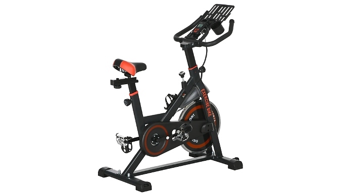 HOMCOM Stationary Exercise Bike