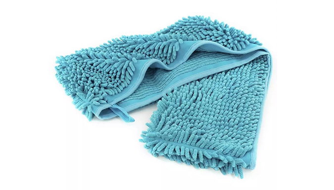 1 or 2 Soft Microfibre Super Absorbent Dog Towels - 2 Colours