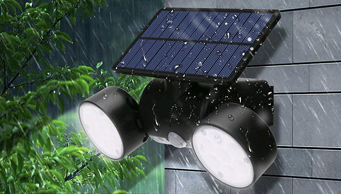 Whooptrading Motion-Activated Outdoor Solar Light