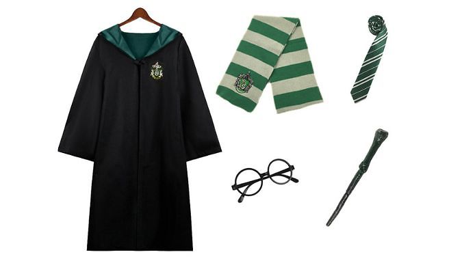 5-Piece Wizard Inspired Costume Set - 4 Colours & Childen and Adult Sizes!