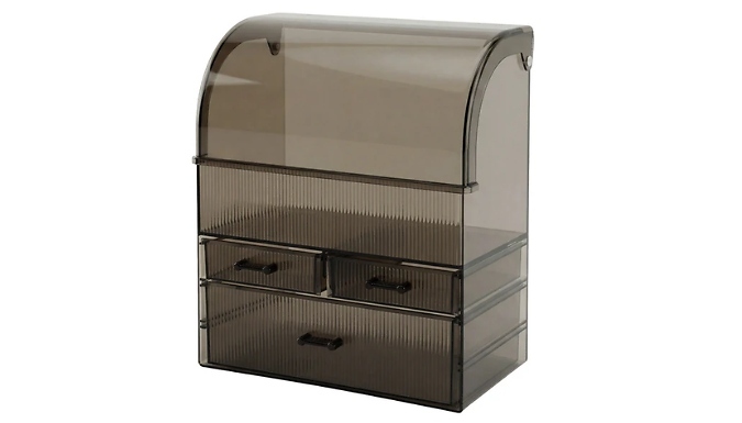 3-Tier Makeup Storage Organiser - 2 Colours!