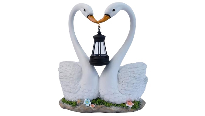 Solar-Powered Duck or Swan Decorative Garden Light - 7 Designs!