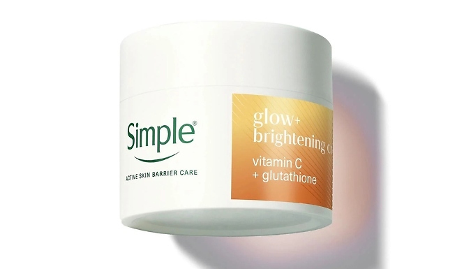 3-Pack Simple Glow + Brightening Moisturiser - Vitamin C & Glutathione!