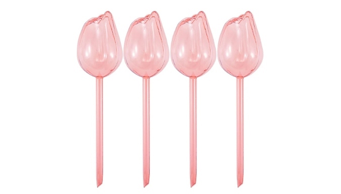 Tulip Shaped Self Watering Stakes - 2 or 4 Pack!