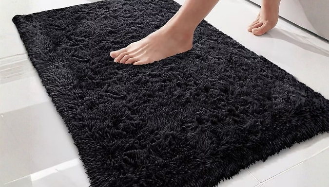 Anti-Slip Thick Long-Pile Rug - 8 Colours & 7 Sizes