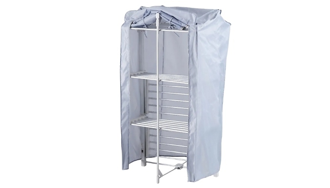 3-Tier Heated Airer with Cover