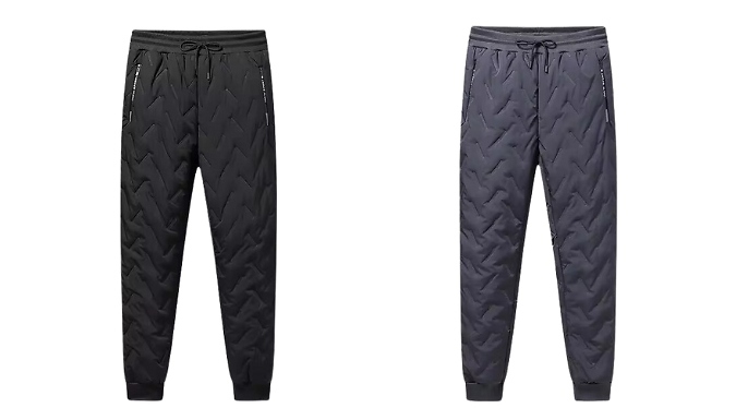 Men's Thermal Insulated Trousers - 2 Colours & 6 Sizes