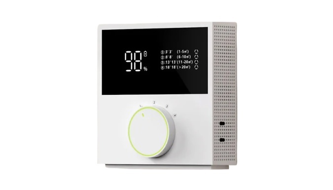Smart Desktop Negative Ion Air Purifier - 2 Colours