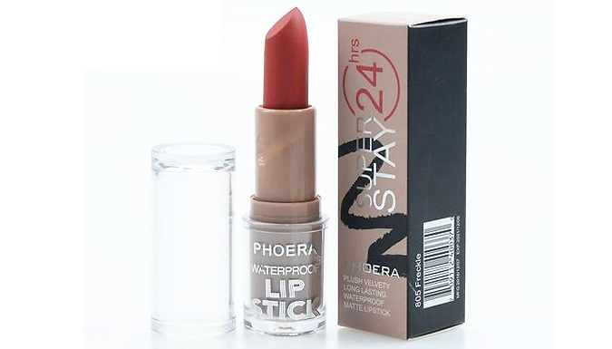 Phoera Velvet Matte Waterproof Lipstick - 13 Shades