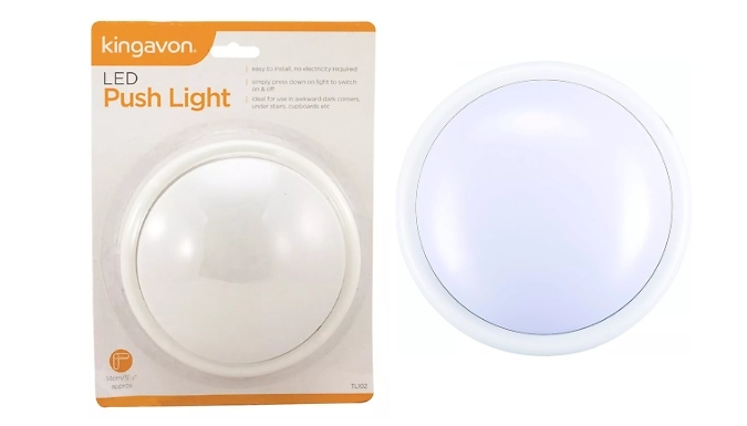 Large Portable LED Push Light!