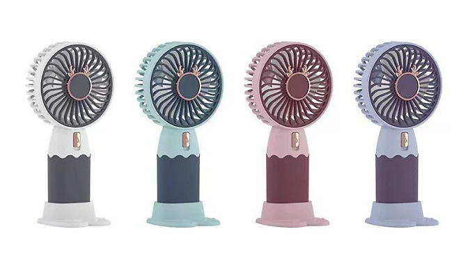 Portable Handheld Fan - 4 Colours