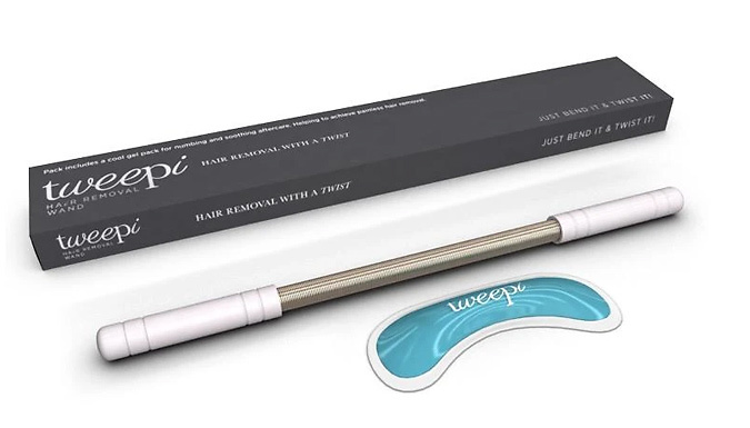 Tweepi Hair Removal Wand with Cool Pack
